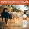 Lime Sulfur Pet Shampoo - Pet Care and Veterinary Solution for Itchy and Dry Skin - Safe for Dog;  Cat;  Puppy;  Kitten;  Horse