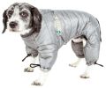 Helios Thunder-crackle Full-Body Waded-Plush Adjustable and 3M Reflective Dog Jacket